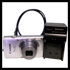 Canon PowerShot ELPH 135 Digital Camera Battery Charger SD Card Cable